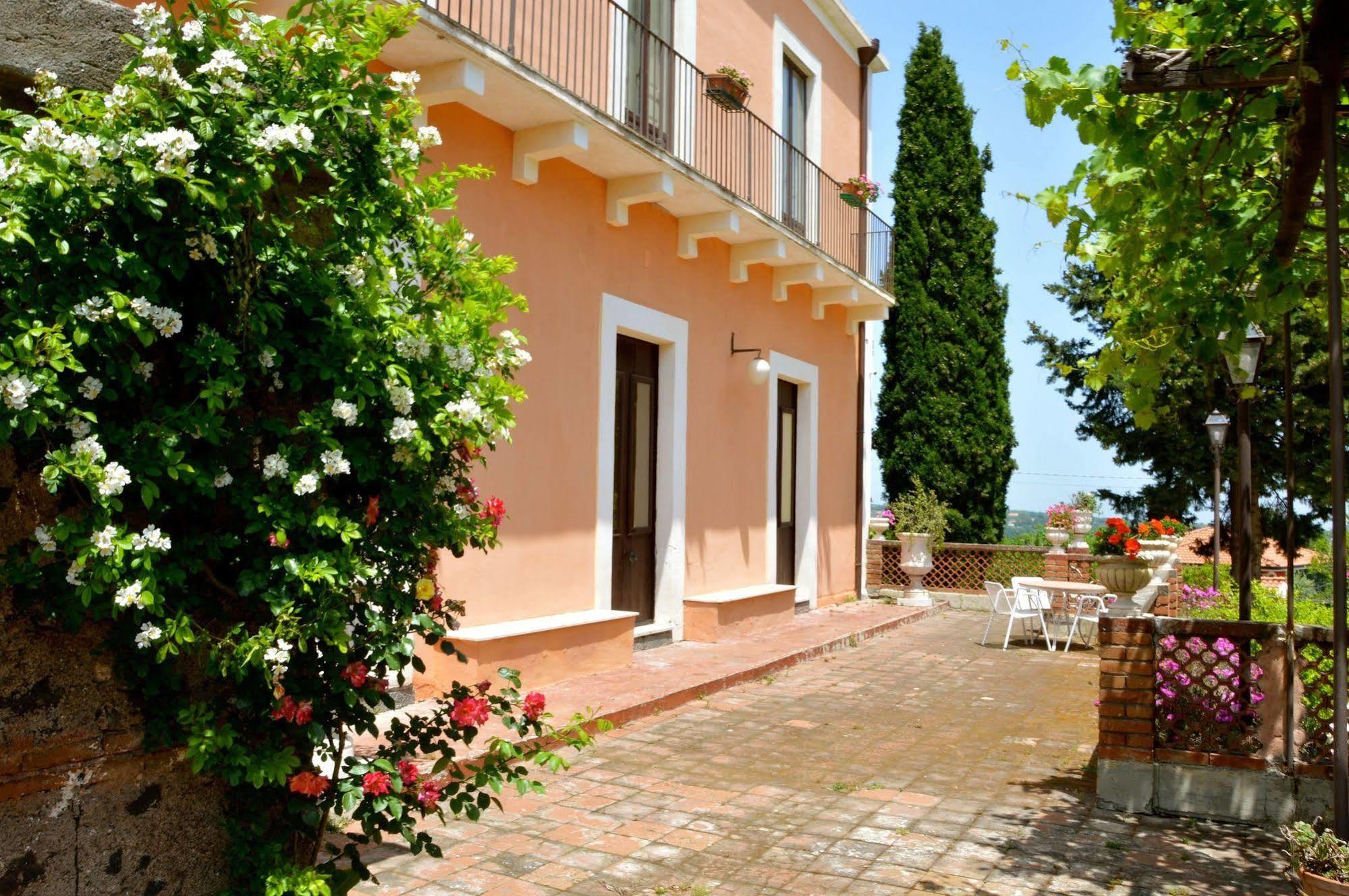 Villa Bonaccorso - Antica E Maestosa Villa Con Piscina Ai Piedi Dell'Etna Viagrande Ngoại thất bức ảnh