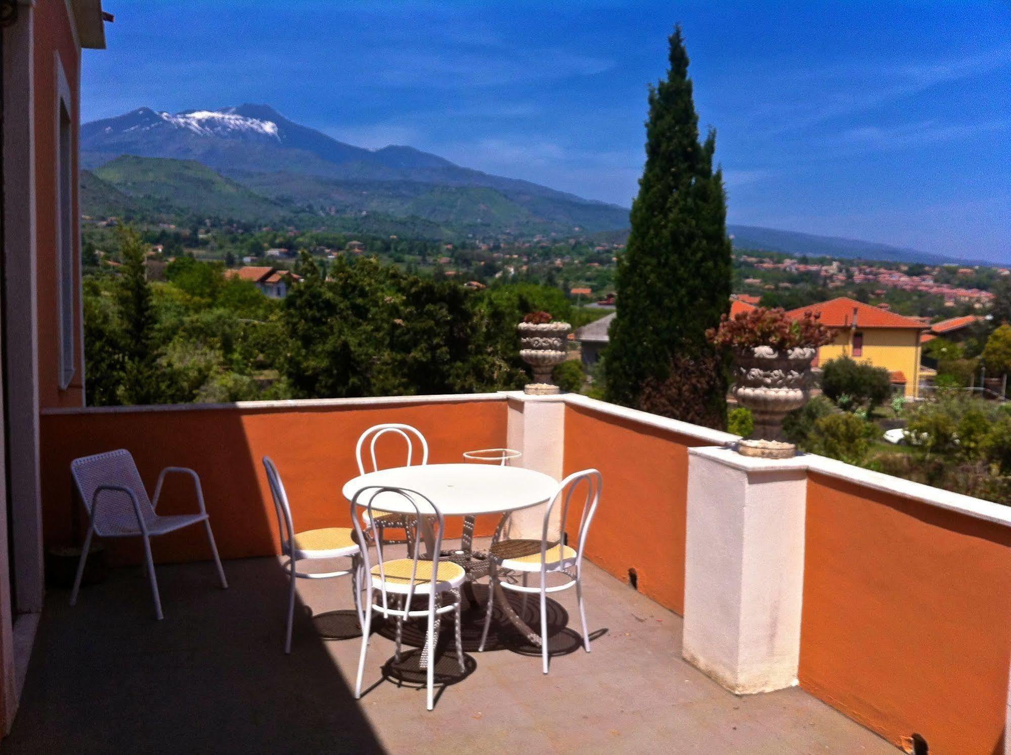 Villa Bonaccorso - Antica E Maestosa Villa Con Piscina Ai Piedi Dell'Etna Viagrande Ngoại thất bức ảnh